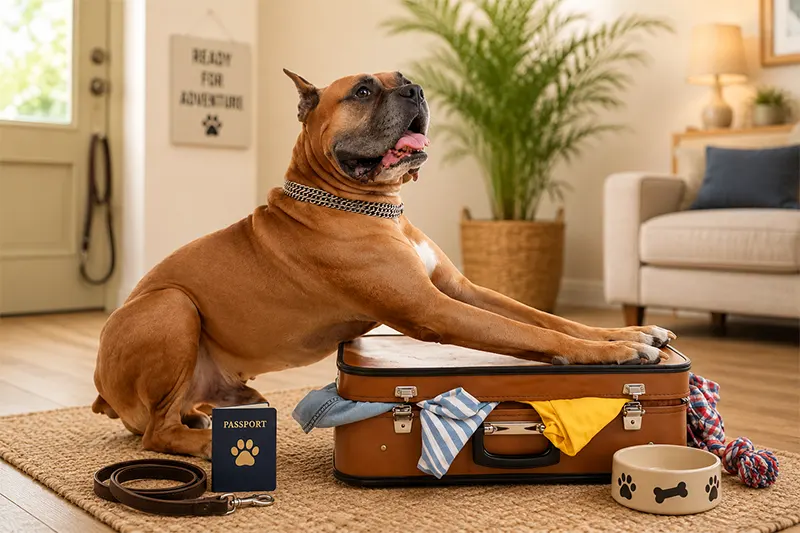 Pet boarding comfort at Felican