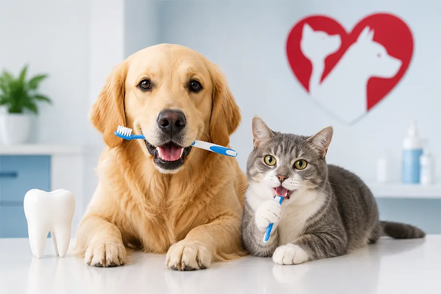 Pet dental care at Felican Pet Hospital