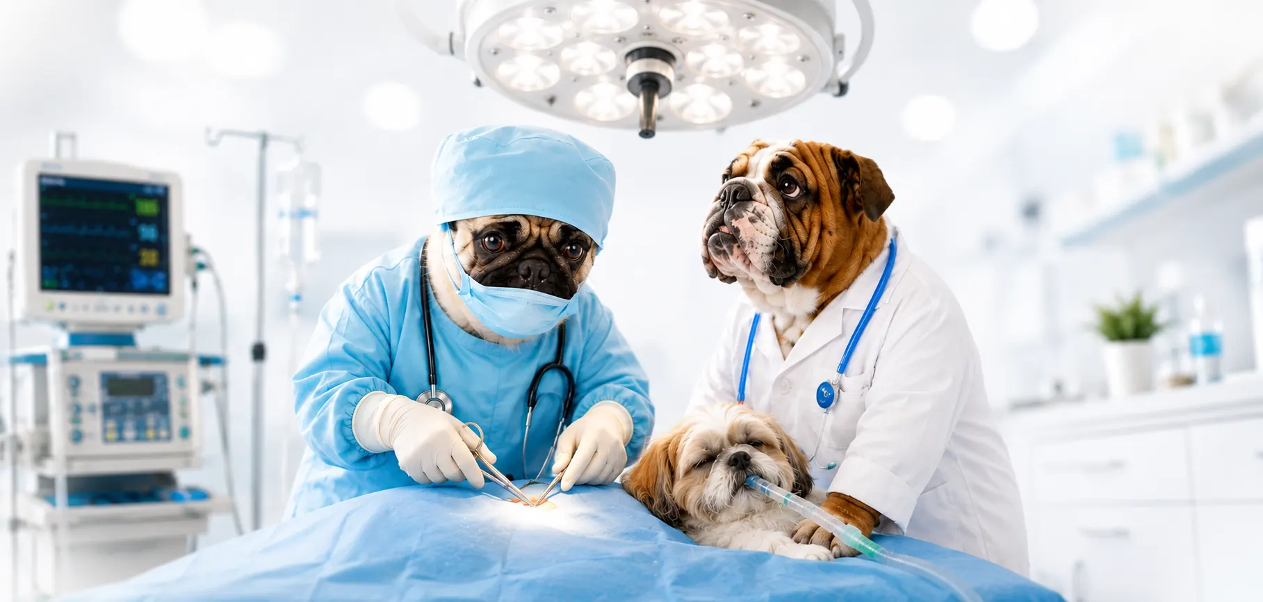 Veterinary surgery care at Felican Pet Hospital