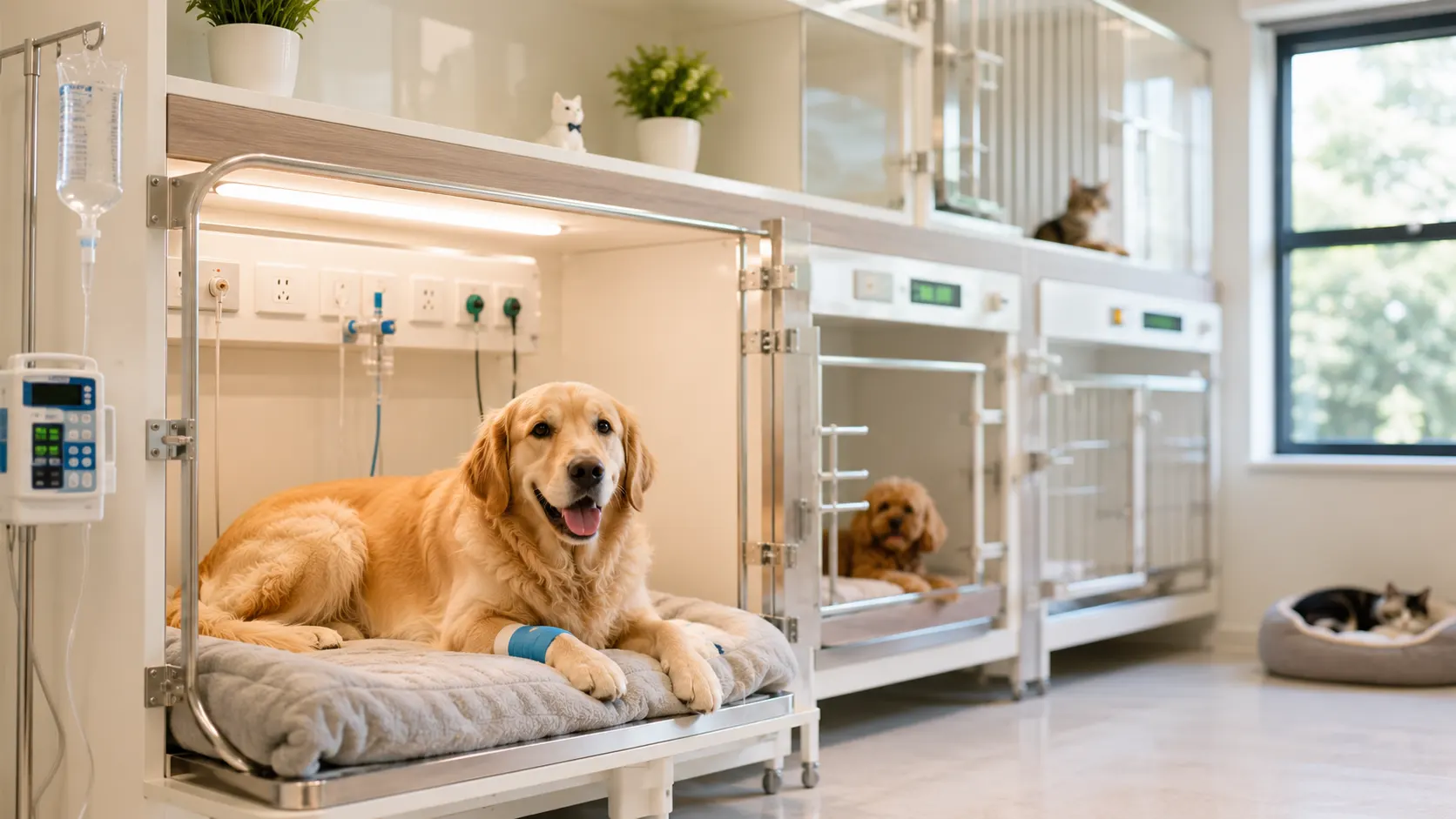 In-patient veterinary care at Felican Pet Hospital