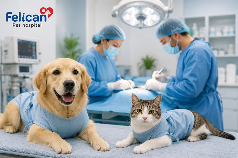 Veterinary sterilization guidance for pets