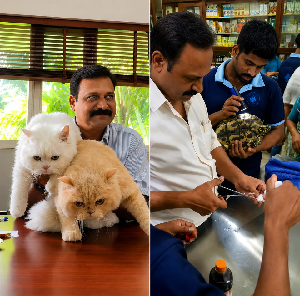 Dr. Sunil Kumar at Felican Pet Hospital